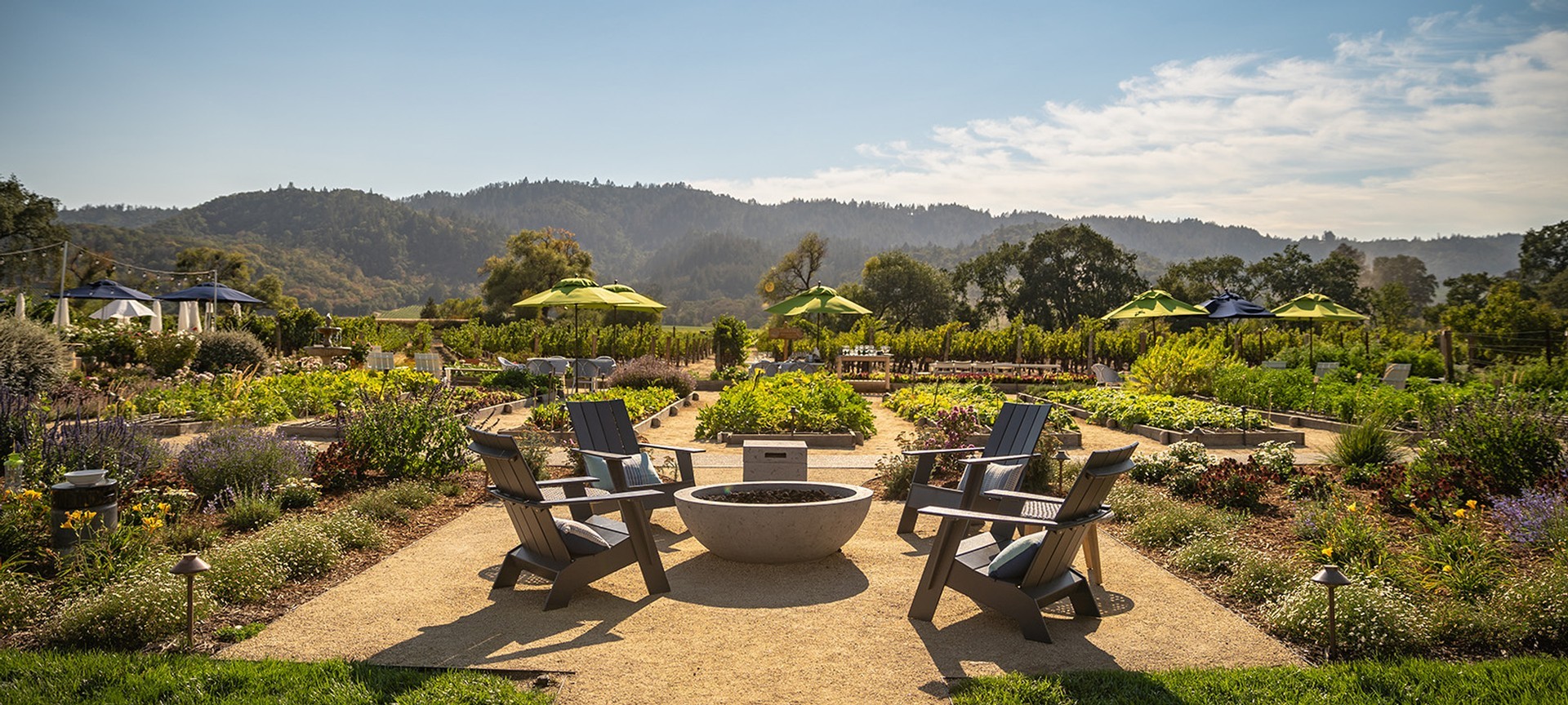 Kelleher Family Vineyard Seating Area